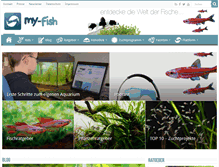 Tablet Screenshot of my-fish.org